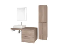 Umyvadlo na desku i zavěšení s přepadem, 500x420x120 mm, keramické (7)