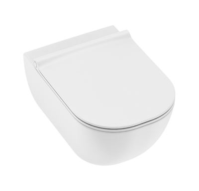 JIKA MIO WC závěsné s uzavřeným oplachovým kruhem, hluboké splachování 4,5/3l (včetně instalační sady Easy fit) 820712 Bílá