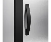GELCO SIGMA SIMPLY BLACK sprchové dveře posuvné pro rohový vstup 900 mm, sklo Brick (5)