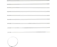 BGS Souprava spon pro nápravové manžety | nerezová ocel | 7 mm | 50 - 120 mm | 10dílná - BGS 7 (1)