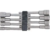 BGS Hlavice nástrčné šestihranné hlavic, velmi dlouhých, pohon vnější šestihran 6,3 mm (1/4") (2)