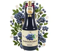 Nature NoTea s.r.o. Babiččin sirup - Borůvka 0.5l