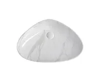 SAPHO DALMA keramické umyvadlo na desku, 58,5x39 cm, carrara (1)