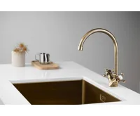 SAPHO ANTEA stojánková dřezová baterie, výška 275mm, bronz (3)