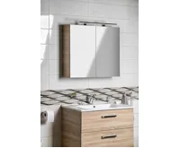 AQUALINE VEGA galerka, 80x70x18cm, dub platin (6)