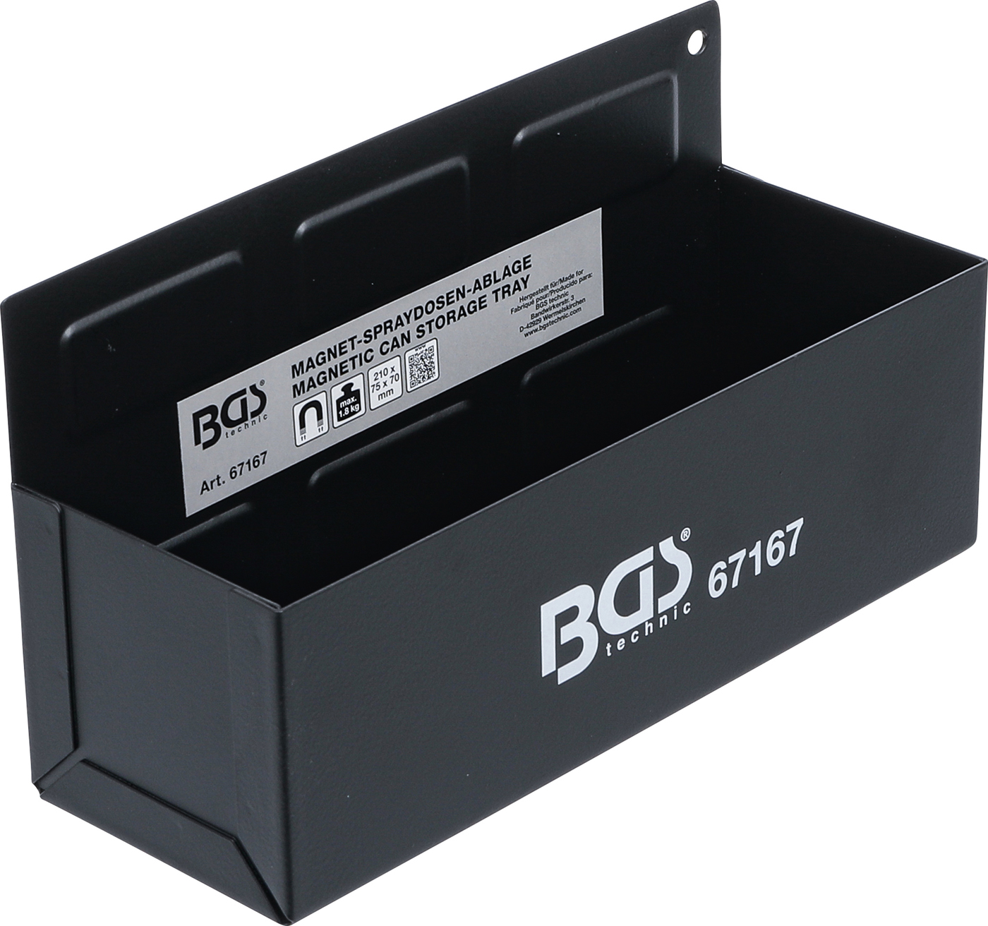 Bgs magnetický držák pro spreje, 210 mm