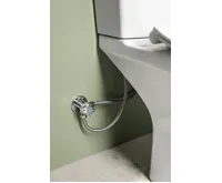 SAPHO KAIRO CLEANWASH WC kombi s bidet. sprškou, zadní odpad, bílá (3)