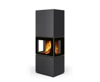 ROMOTOP Designový krb LERA C GH akumulační, Plech ROMOTOP Designový krb LERA C GH akumulační, Plech