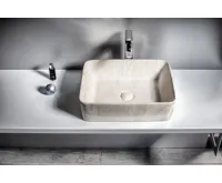 SAPHO DALMA keramické umyvadlo na desku, 48x38 cm, marfil (6)