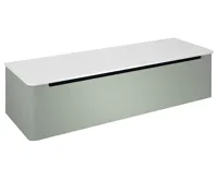 SAPHO KERALA umyvadlová skříňka 140x35x47,5cm, 1x zásuvka, verde