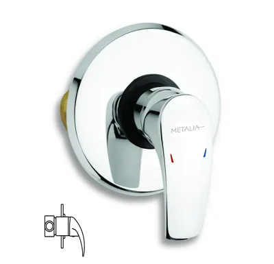 NOVASERVIS Sprchová baterie podomítková Metalia 57 chrom - 57050,0