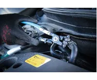 BGS Kleště na hadicové spony, vyhnuté, ráčnové 220 mm (2)