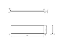 SAPHO WOODY deska 1500x28x360mm, masiv přírodní dub (2)