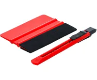 BGS Sada plastových stěrek,  na fólie,  s plstěnou hranou,  2dílná (1)