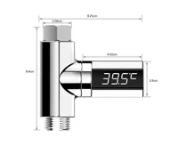 HomeLife Digitální průtokový teploměr ThermoLED DH-13 (1)