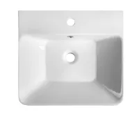 SAPHO THALIE 50 keramické umyvadlo nábytkové 50x46cm, bílá (5)