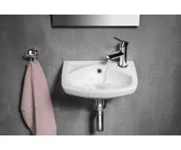 EGE VITRIFIYE Keramické umývátko 35x28cm, bílá (5)