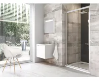 Ravak Sprchové dveře BLIX BLDP2-110 bright alu+Transparent