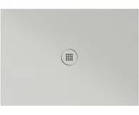 GSI Keramická sprchová vanička, obdélník 100x70x2cm, cenere mat GSI Keramická sprchová vanička, obdélník 100x70x2cm, cenere mat