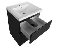 AQUALINE ALTAIR umyvadlová skříňka 52x72,5x45cm, černá mat (4)