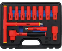 BGS VDE sada nástrčných klíčů, 10 mm (3/8"), 7 – 22 mm, 12dílná