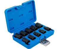 BGS Sada silových nástrčných šestihranných hlavic, šestihranné | 12,5 mm (1/2") | 3/8" - 15/16 (1)