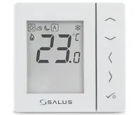 SALUS Digitální manuální termostat 230V - bílý VS35W, Drátové SALUS Digitální manuální termostat 230V - bílý VS35W, Drátové