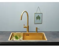 Nerezový dřez REGINOX SET MIAMI 500 GOLD + Baterie CANO + příslušenství, zlatá (6)