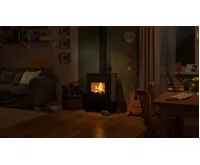 HS FLAMINGO Krbová kamna FLAMINGO ® KUALA olivová (13)