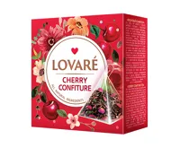Čaj Lovaré Cherry Confiture (15 pyramid) Čaj Lovaré Cherry Confiture (15 pyramid)