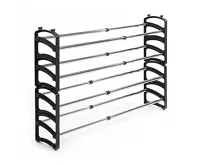 HomeLife Teleskopický stohovatelný botník (1)