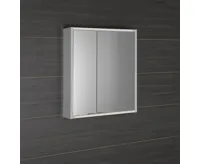 SAPHO BATU galerka 60x71x15cm, 2x LED osvětlení, bílá lesk (3)