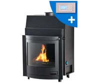 HS Flamingo Krbová vložka AQUAFLAM ® PANORAMA 25 s výměníkem a automatickou regulací hoření HS Flamingo Krbová vložka AQUAFLAM ® PANORAMA 25 s výměníkem a automatickou regulací hoření