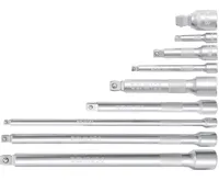 BGS Sada sklopného prodloužení, 6,3 mm (1/4"), 10 mm (3/8"), 12,5 mm (1/2"), 9dílná BGS Sada sklopného prodloužení, 6,3 mm (1/4"), 10 mm (3/8"), 12,5 mm (1/2"), 9dílná