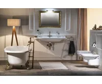 KERASAN WALDORF keramické umyvadlo 120x55cm, bílá (3)