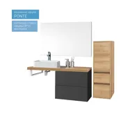 Umyvadlo na desku i zavěšení s přepadem, 420x420x120 mm, keramické (5)