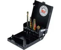 BGS Frézovací sada multi,HSS - G,Cobalt,4 díly (2)