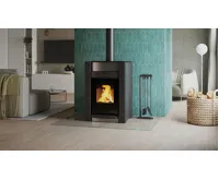 HS Flamingo Krbová kamna AQUAFLAM VARIO ® KALMAR 11/5kW šedá, elektronická regulace (12)