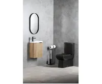 SAPHO AGOS umývátko, litý mramor, 40x22cm, levé/pravé, bílá (4)