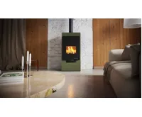 HS Flamingo Krbová kamna FLAMINGO DELUXE ® SINGA, olivová (24)