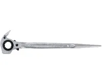 BGS Lešenářská ráčna, 4 v 1, 19 x 22 mm (2)