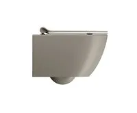 GSI PURA závěsná WC mísa, Swirlflush, 36x50cm, tortora dual-mat (1)