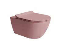 GSI PURA závěsná WC mísa, Swirlflush, 36x55cm, blush dual-mat (5)
