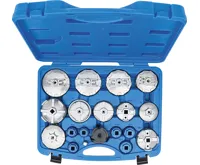 BGS Sada klíčů na olejové filtry, 19dílná