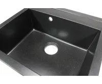 GRANISIL ELDOS 560 Granitový dřez, černý (12)