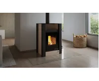 HS Flamingo Krbová kamna AQUAFLAM VARIO ® LEND 11kW krémová (teplovzdušná verze) (17)