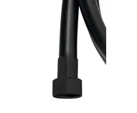 SAPHO SOFTFLEX plastová sprchová hadice, 200cm, černá mat (3)