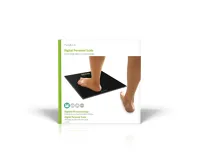 Digitální osobní váha s max. nosností 150kg, tvrzené sklo, černá (10)