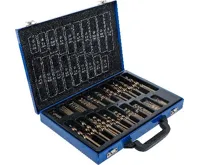 BGS Vrtáky spiralové broušené HSS 5% Cobalt,170 dílů (2)