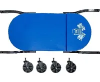 BGS Pojízdná montážní podložka, extra ploché, 1090 × 485 mm (3)